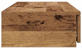 Caixas de Cama vidaXL Madeira Velha 90x36,5x16,5 cm Madeira de Engenha