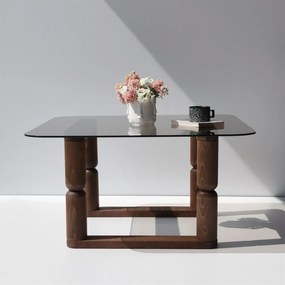 Mesa de Café Stoa – Bronze – 80x42x80 cm