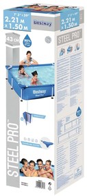 Bestway Piscina Steel Pro 221x150x43 cm