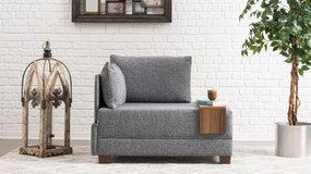 Sofá de 1 Lugar Fly – Cinza – 100x80x75 cm