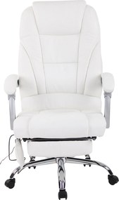 Cadeira de escritório Pacific Original com função de massagem branca