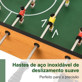 Mesa de Matraquilho Dobrável Matraquilho com 22 Jogadores e 2 Placares para Crianças e Adultos 98x42x62,5 cm Madeira e Preto