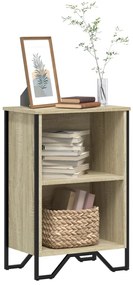 vidaXL Estante 50x31x74,5 cm derivados de madeira carvalho sonoma