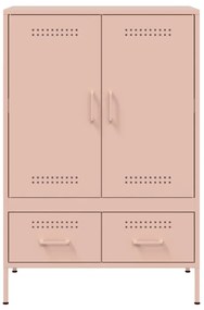 Móvel alto 68x39x101,5 cm aço rosa