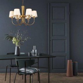 Candeeiro de Teto Pardo – Antique – Diâmetro 75 cm, Altura 85 cm
