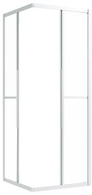 Cabine de duche ESG opaco 70x70x180 cm