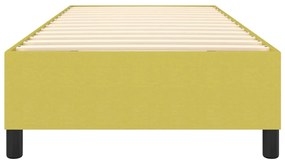 Estrutura de cama 90x190 cm tecido verde