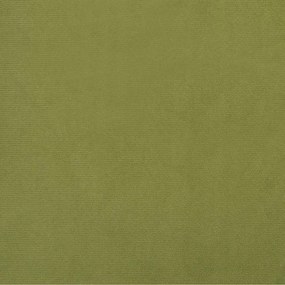 Sofá-cama de 2 lugares veludo verde-claro
