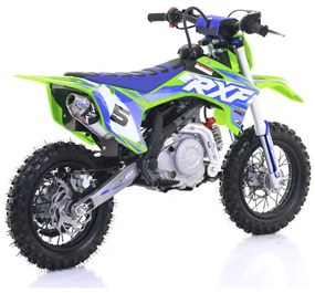Mini MOTO Crianças CROSS Gasolina automática 50cc Apollo RXF 10/10" Verde
