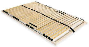 Estrado de ripas com 28 ripas 7 zonas 100x200 cm