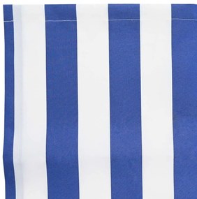 Tecido Substituto para Toldo de 3,5m x 2m Azul e Branco