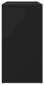 Buffet Lateral vidaXL Preto Madeira engenheirada 120 x 36 x 69 cm