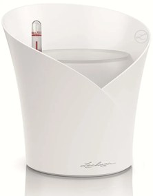 425623 LECHUZA Planter "ORCHIDEA ALL-IN-ONE" Matt White