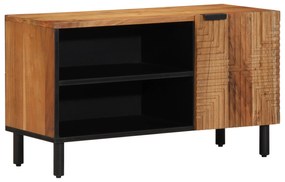 Armário para TV vidaXL 80x31,5x46 cm Madeira Sólida de Acácia