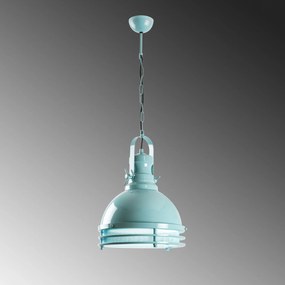 Chandelier Saglam – Turquesa – Ø30 h:40 cm