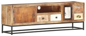 vidaXL Móvel de TV 120x30x40 cm madeira recuperada maciça