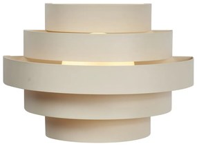 Candeeiro de Parede Moderno Bege Incl. LED Regulável em 3 Níveis - Lines Moderno