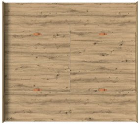 Estrado de cama com arrumação carvalho artisiano 200 x 200 cm