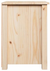 Mesa de cabeceira 40x35x49 cm madeira de pinho maciça