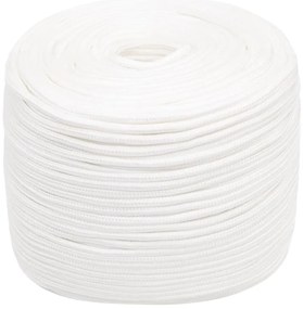Corda de barco 6 mm 25 m polipropileno branco completo