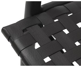 Tuinstoel Jysk 3795090 Rotim sintético Preto Alumínio