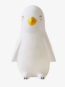 Luz de presença Pinguim branco claro liso com motivo