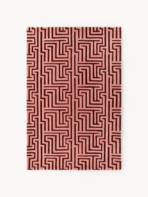 Tapete em lã artesanal com relevo Monty