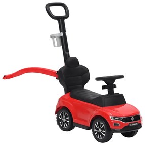 Carro de passeio Volkswagen T-Roc vermelho
