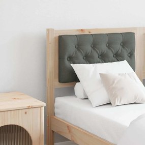 vidaXL Cabeceira Outros castanho e cinzento-escuro 140 cm