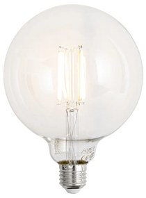 Lâmpada LED regulável E27 G125 transparente 7W 806 lm 2700-6500K