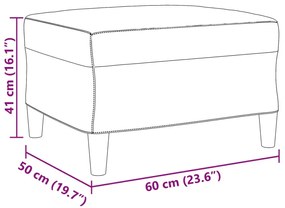 3 pcs conjunto de sofás com almofadões veludo rosa
