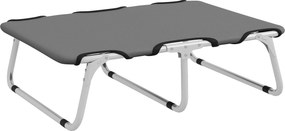 PawHut Cama para cães, dobrável, robusta e confortável, até 10 kg, 71x58x20cm, Cinza | Aosom Portugal