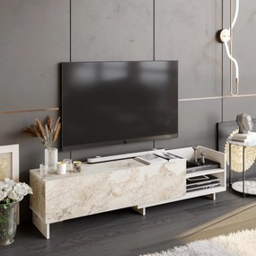 Móvel TV Parion – Branco – 165x35x41 cm