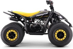 Moto 4 Crianças + 8 anos 125cc - Beneo Predator Até 55 Km/h com limitador  amarelo