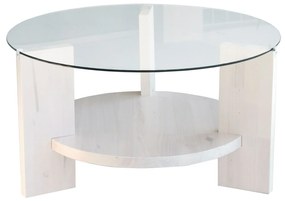 Mesa de Café Mahal – Branca – 75x40x75 cm