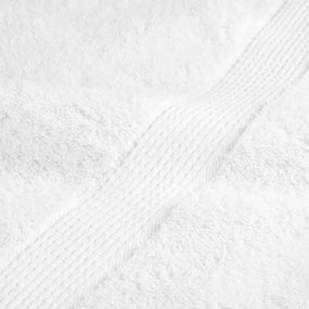 Toalhas de banho premium SOLUND 4pcs 100x150 cm 600 gsm branco