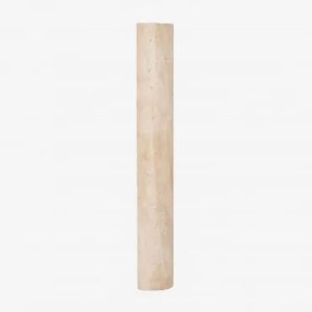 Aplique De Parede Led ↑60 Cm Em Travertino Davise Travertino - Sklum