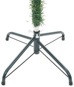 Árvore Natal artificial pré-iluminada c/ bolas e pinhas 180 cm