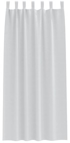 Cortinas opacas 2 pcs Cinza Claro 225 x 140 cm Poliéster