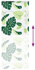 Rolo de Duche Estores cassete 100x240 cm Largura Tecido 96 cm