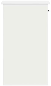 Suporte torre de computador com gaveta 35x45x77 cm branco