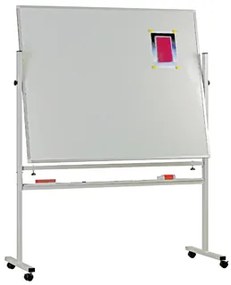 Bi-Office – Quadro Branco Cerâmica 120x240cm com Rodas e Cavalete