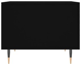 Mesa de centro 50x50x40 cm derivados de madeira preto