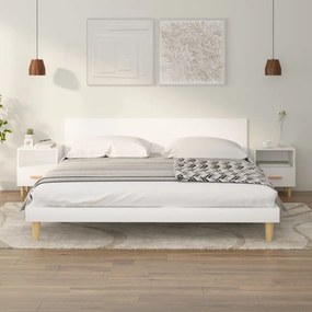 vidaXL Mesas de cabeceira 2 pcs 40x35x47 cm branco