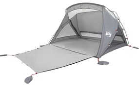 Tenda de praia 2 Pessoas impermeável cinzento