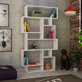 Estante Karmato – Branco – 96 cm x 168,5 cm x 25,5 cm