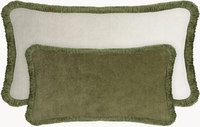 Almofadas decorativas em veludo artesanais Classic, conjunto de 2