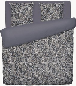 Conjunto de roupa de cama em cetim de algodão Indienne, vários tamanhos