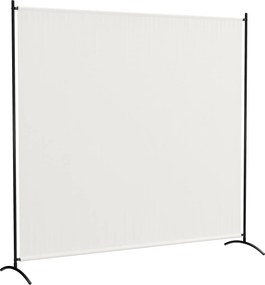 Outsunny Biombo Exterior de Painél Único Separador de Ambiente de 180 cm com Proteção UV30+ Bege | Aosom Portugal