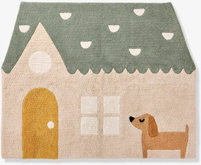 Tapete casa, para criança bege-areia